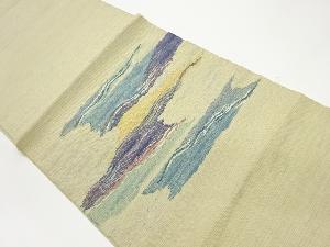 波模様織出し名古屋帯